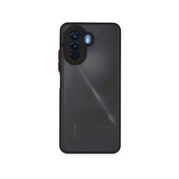Huawei Nova Y70 Montreal Silikon Kapak Siyah Kılıf