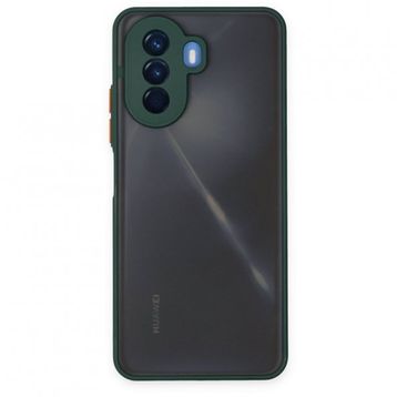 Huawei Nova Y70 Montreal Silikon Kapak Yeşil Kılıf