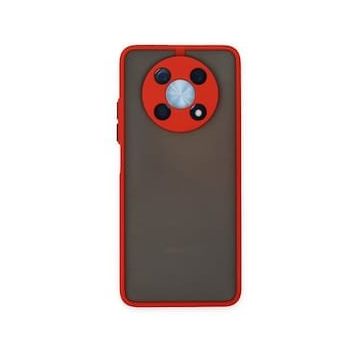 Huawei Nova Y90 Montreal Silikon Kapak Kırmızı Kılıf