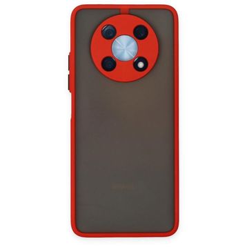 Huawei Nova Y90 Montreal Silikon Kapak Kırmızı Kılıf