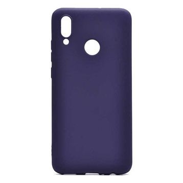 Huawei P Smart 2019 Lacivert Silikon Kılıf