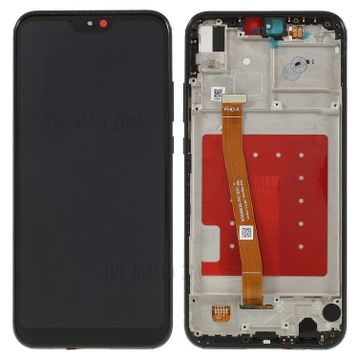 Huawei P20 lite Dokunmatik Siyah Çıtalı Lcd Ekran