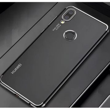 Huawei P20 Lite Dört Köşeli Lazer Uyumlu Silikon Kılıf