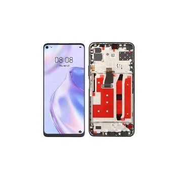 Huawei P40 Lite Çıtalı LCD Dokunmatik Ekran