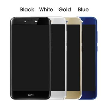 Huawei P9 Lite 2017 Dokunmatik Gold Çıtalı Lcd Ekran