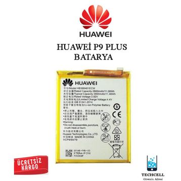 Huawei P9 Plus HB376883ECW Uyumlu Batarya