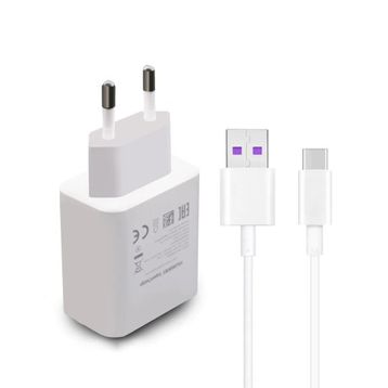 Huawei SuperCharge 22.5W Hızlı Şarj Aleti ve Type-C Kablo
