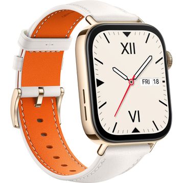 Huawei Watch Fit 3 Deri Kordon Beyaz Akıllı Saat