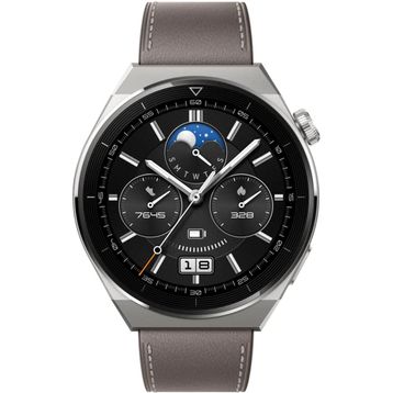 Huawei Watch GT3 Pro Titanyum Kasa 46 mm Gri Akıllı Saat