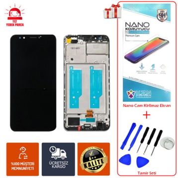 Huawei Y7 2018 Dokunmatik Çıtalı Lcd Ekran