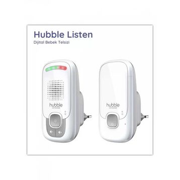 Hubble HBL01 / STD Listen Dijital Beyaz Bebek Telsizi