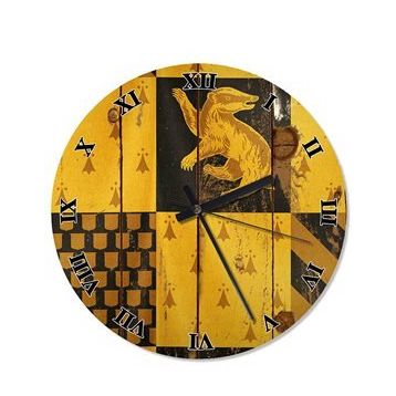 Hufflepuff Harry Potter Analog Duvar Saati