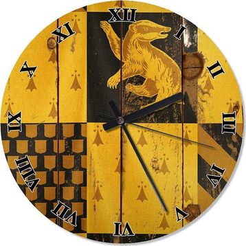 Hufflepuff Harry Potter Analog Duvar Saati