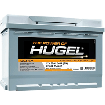 Hugel Ultra 12V 60Ah 490 CCA Akü