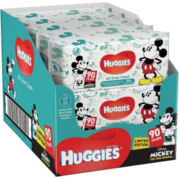 Huggies Bebek 10x56 Adet All Over Clean Islak Mendil
