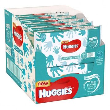 Huggies Bebek 10x56 Adet All Over Clean Islak Mendil
