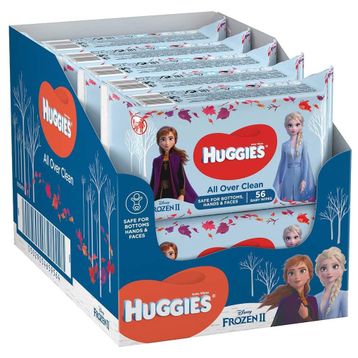 Huggies Bebek 10x56 Adet All Over Clean Islak Mendil