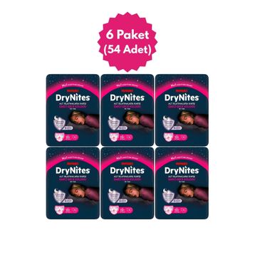 Huggies Drynites 13+ Yaş 48-60 kg 54 Adet Kız Emici Gece Külodu