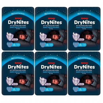 Huggies Drynites 13+Yaş 54 Adet Erkek Gece Külodu