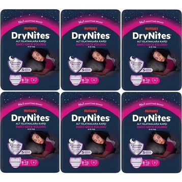 Huggies Drynites Emici 8-13 Yaş 6x9 Adet Kız Gece Külodu