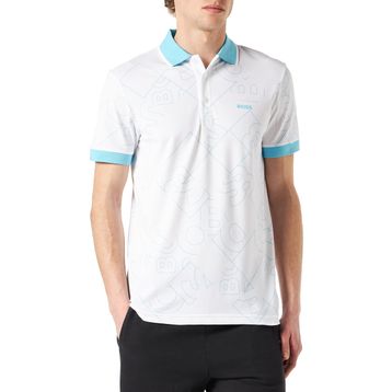 Hugo Boss Beyaz 100 Polo Erkek Gömlek