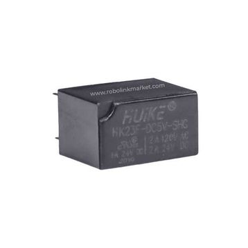 Huike HK23F-DC5V 5 V Küçük Tek Kontak Röle