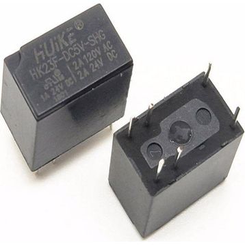 Huike HK23F-DC5V 5 V Küçük Tek Kontak Röle