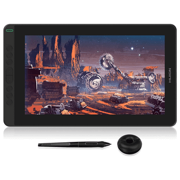 Huion HUGS1331 13.3 İnç Kamvas 13 8192 Kademeli 8 Tuşlu 5080LPI LCD Çizim Tableti