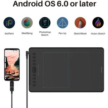 Huion Inspiroy H1161 11x6.87 inç Grafik Çizim Tableti