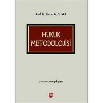 Hukuk Metodolojisi Ekin Yayınevi
