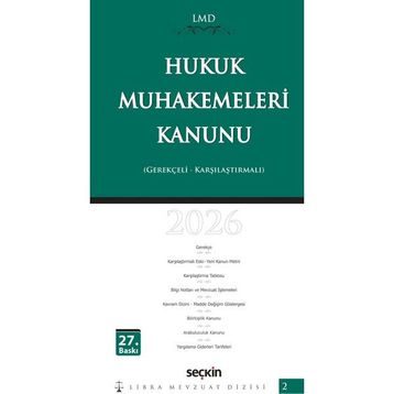 Hukuk Muhakemeleri Kanunu LMD 2 Seçkin Yayıncılık
