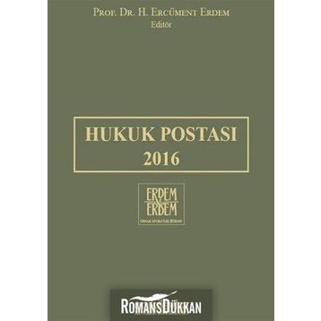 Hukuk Postası 2016 - H. Ercüment Erdem