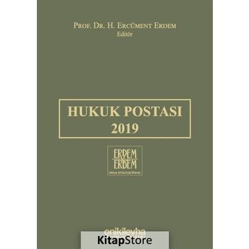 Hukuk Postası 2019 - H. Ercüment Erdem