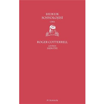 Hukuk Sosyolojisi Roger Cotterrell