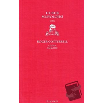 Hukuk Sosyolojisi Roger Cotterrell