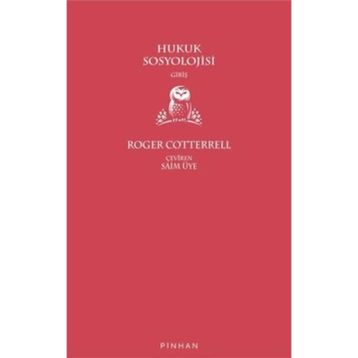 Hukuk Sosyolojisi Roger Cotterrell
