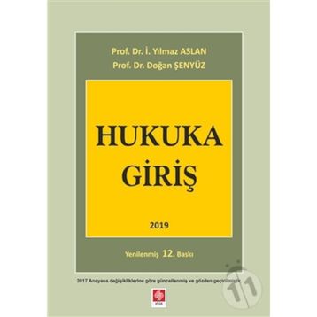HUKUKA GİRİŞ - İ. YILMAZ ASLAN
