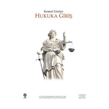 HUKUKA GIRIŞ - KEMAL GÖZLER