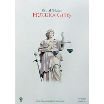 HUKUKA GIRIŞ - KEMAL GÖZLER