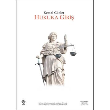 HUKUKA GIRIŞ - KEMAL GÖZLER