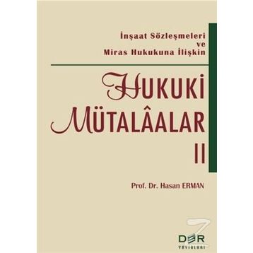 Hukuki Mütalaalar 2 - Hasan Erman