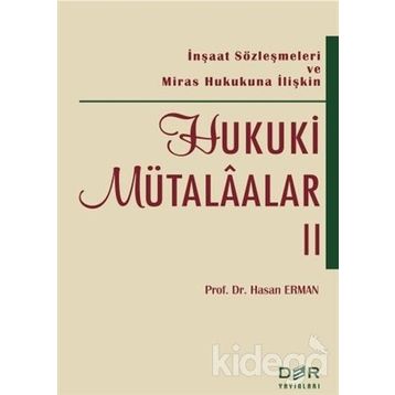 Hukuki Mütalaalar 2 - Hasan Erman