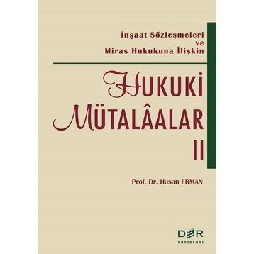 Hukuki Mütalaalar 2 - Hasan Erman