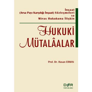 Hukuki Mütalaalar - Hasan Erman