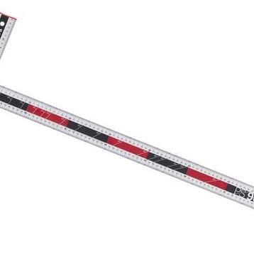 Hultafors PS90 253510 90 cm Alüminyum Dört Fonksiyonlu Açı ve İşaretleme Cetveli