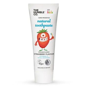 Humble Brush Toothpaste Pink Strawberry Mint Flavour 75 ml Çocuk Diş Macunu