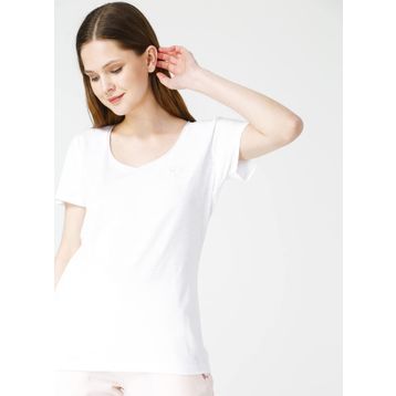 Hummel 910953-9001 Alma Beyaz Kadın T-shirt
