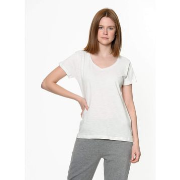 Hummel 910953-9003 Beyaz Kadın T-shirt