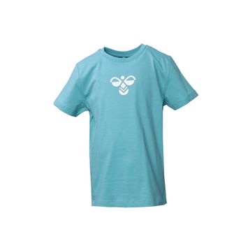 Hummel 911298-5519 Camel Mavi Erkek Çocuk T-Shirt