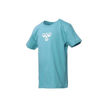 Hummel 911298-5519 Camel Mavi Erkek Çocuk T-Shirt